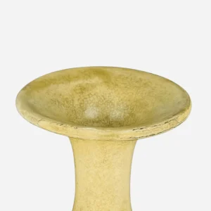 A Chinese Crackle Glazed Marble Vase