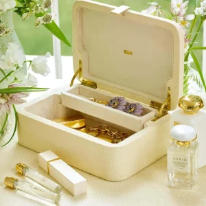 Abella Shagreen Jewellery Box Small