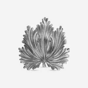Acanthus Leaf Sterling Silver Bowl - Medium