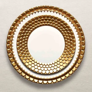 Aegean Gold Dessert Plate