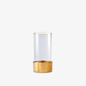 Alchimie Gold Hurricane Lantern Small