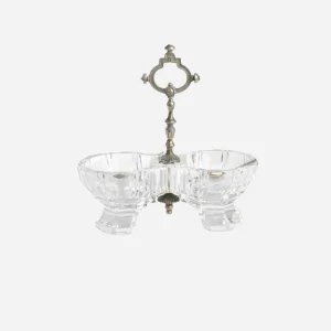 An Antique Silver Salt & Pepper Cellar