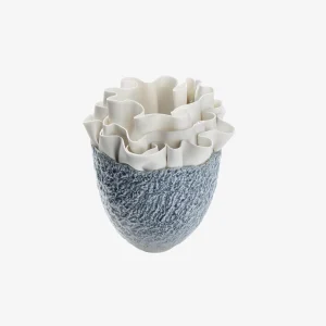 Anthozoa Blue Tall Vase