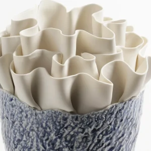 Anthozoa Blue Tall Vase