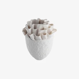 Anthozoa White Tall Vase