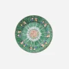 Antique Cabbage & Butterfly Plates - Set of 10