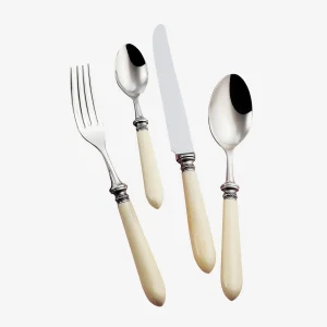 Antique Ivoire 4-Piece Cutlery Set