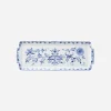 Antique Meissen Blue Onion Rectangular Sandwich Platter