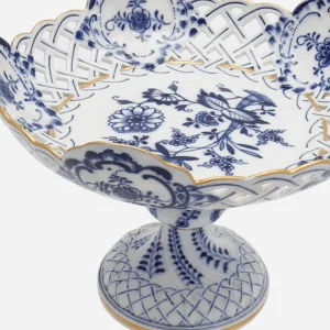 Antique Meissen Footed Bowl