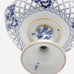 Antique Meissen Footed Bowl