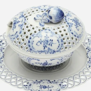 Antique Meissen Fruit Tureen