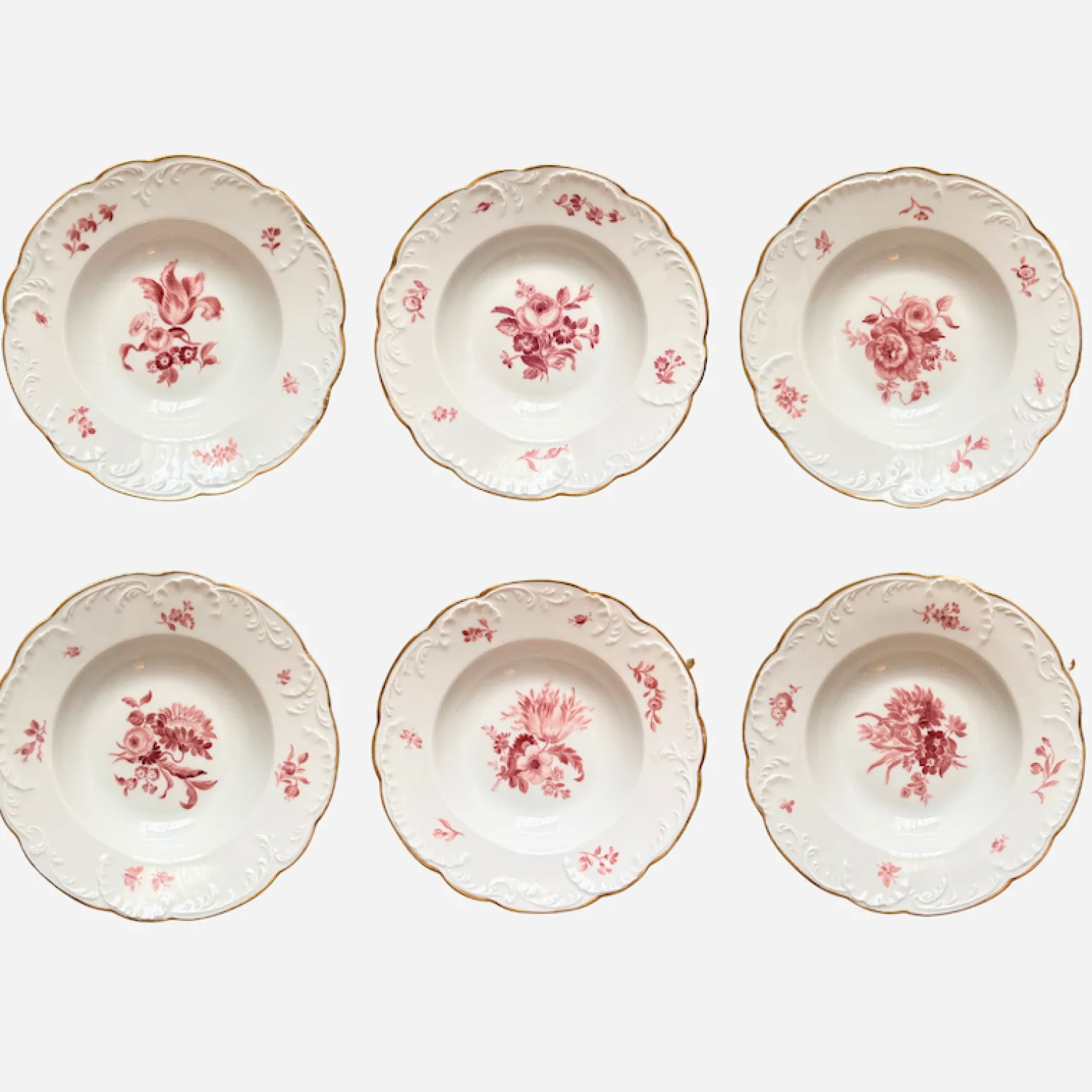 antique_rosenthal_porcela_0.webp Antique Rosenthal Porcelain Bowls - Set of 6