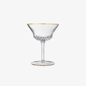 Apollo Champagne Cup Gold Rim