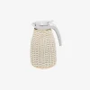 Arles Leather & Rattan Carafe - 1 L