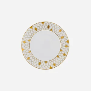 Auréole Dorée Dessert Plate