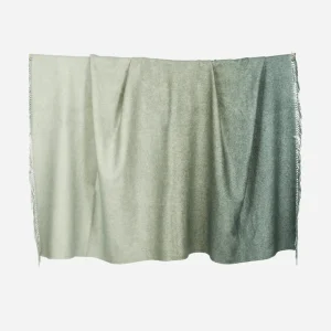 Australia Sibelina Ombré Throw - Sage Green