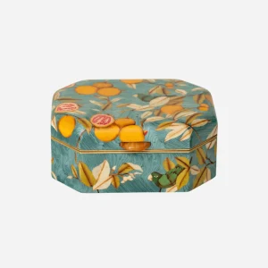 Aviary Marquetry Jewellery Box