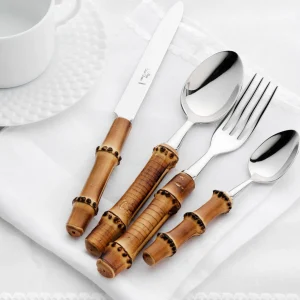 Bamboo 4-Piece Cutlery Set