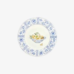 Basket with Lemons Dinner Plates - Set of 4