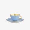 Belvedere Light Blue Espresso Cup & Saucer