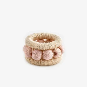 Berry Napkin Ring Blush - Set of 4