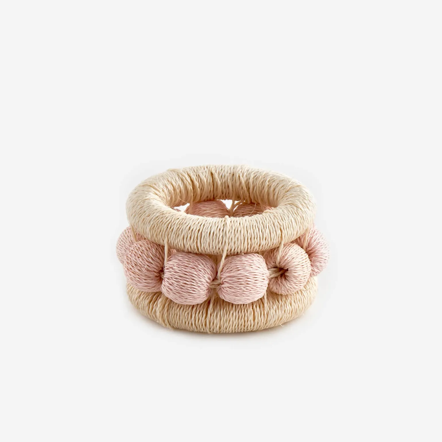 berry_napkin_ring_blush___4.webp Berry Napkin Ring Blush - Set of 4