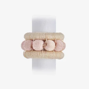 Berry Napkin Ring Blush - Set of 4