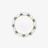 Blue Flower Cocktail Coaster - Set of 4