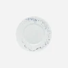 Blue Impression Dessert Plate