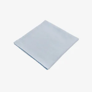 Blue Linen Sateen Napkins - Set of 4