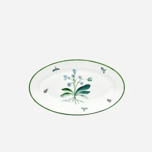 Botanique Primrose Oval Platter Small