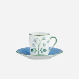 Botanique Violet Espresso Cup & Saucer