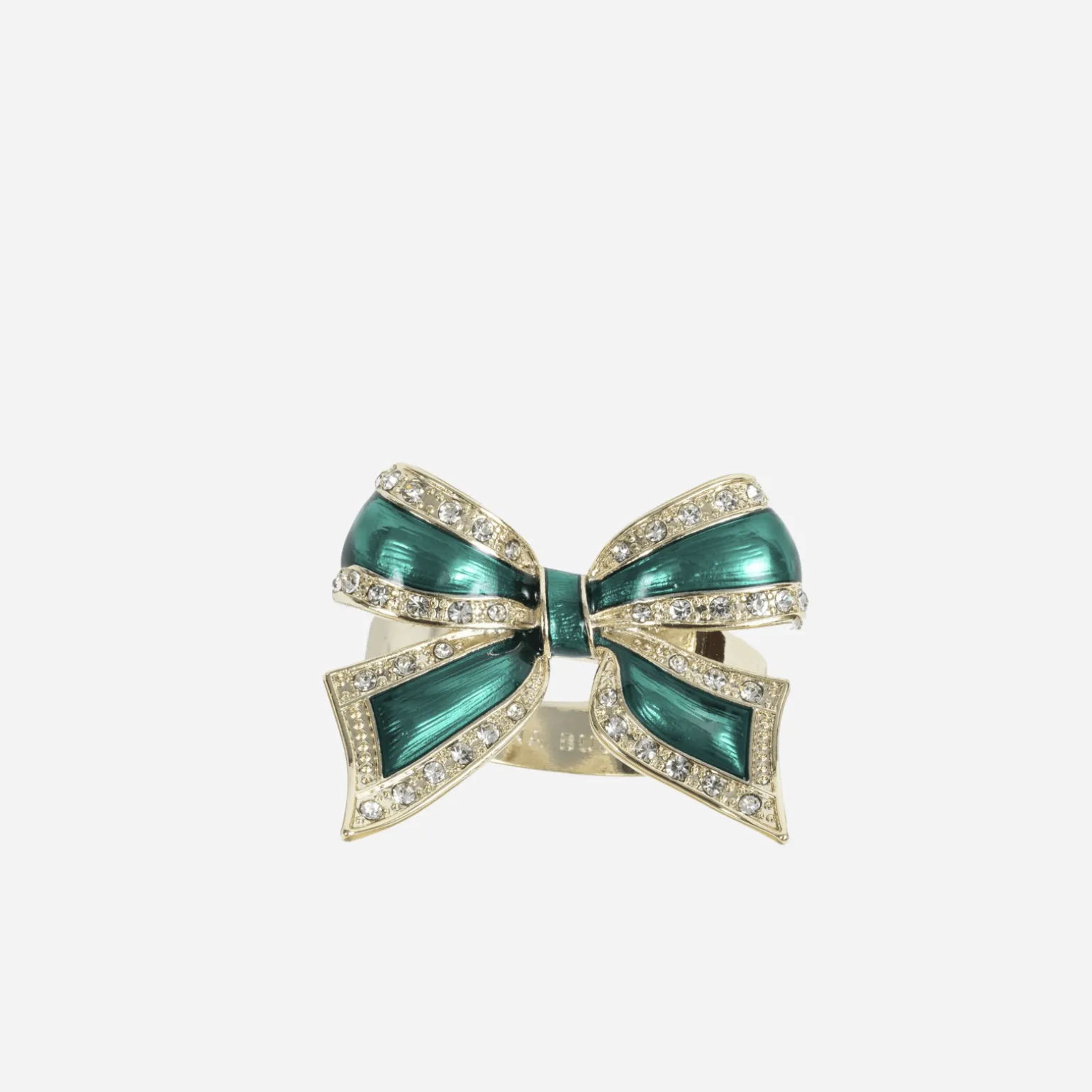 bow_napkin_ring_emerald___0.webp Bow Napkin Ring Emerald - Set of 4