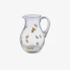 Butterfly Painted Pitcher