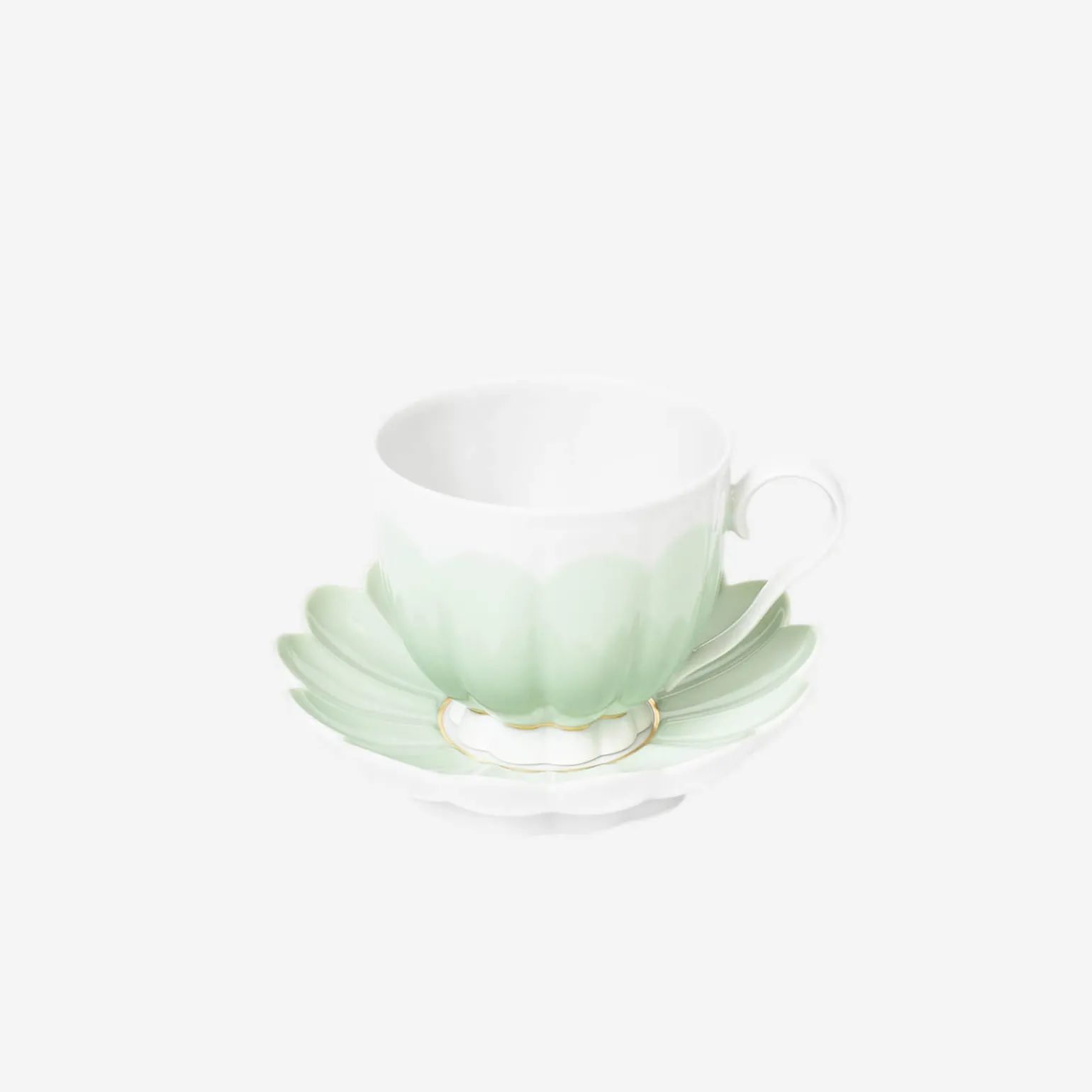 cairo_jaipur_melon_teacup_0.webp Cairo Jaipur Melon Teacup & Saucer Jade Green