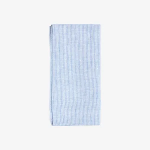 Candy Blue Striped Dinner Napkin
