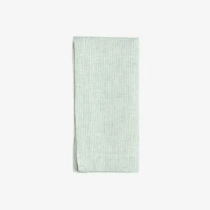Candy Green Striped Dinner Napkin