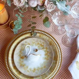 Cercle d'Ecaille Gold Dessert Plate