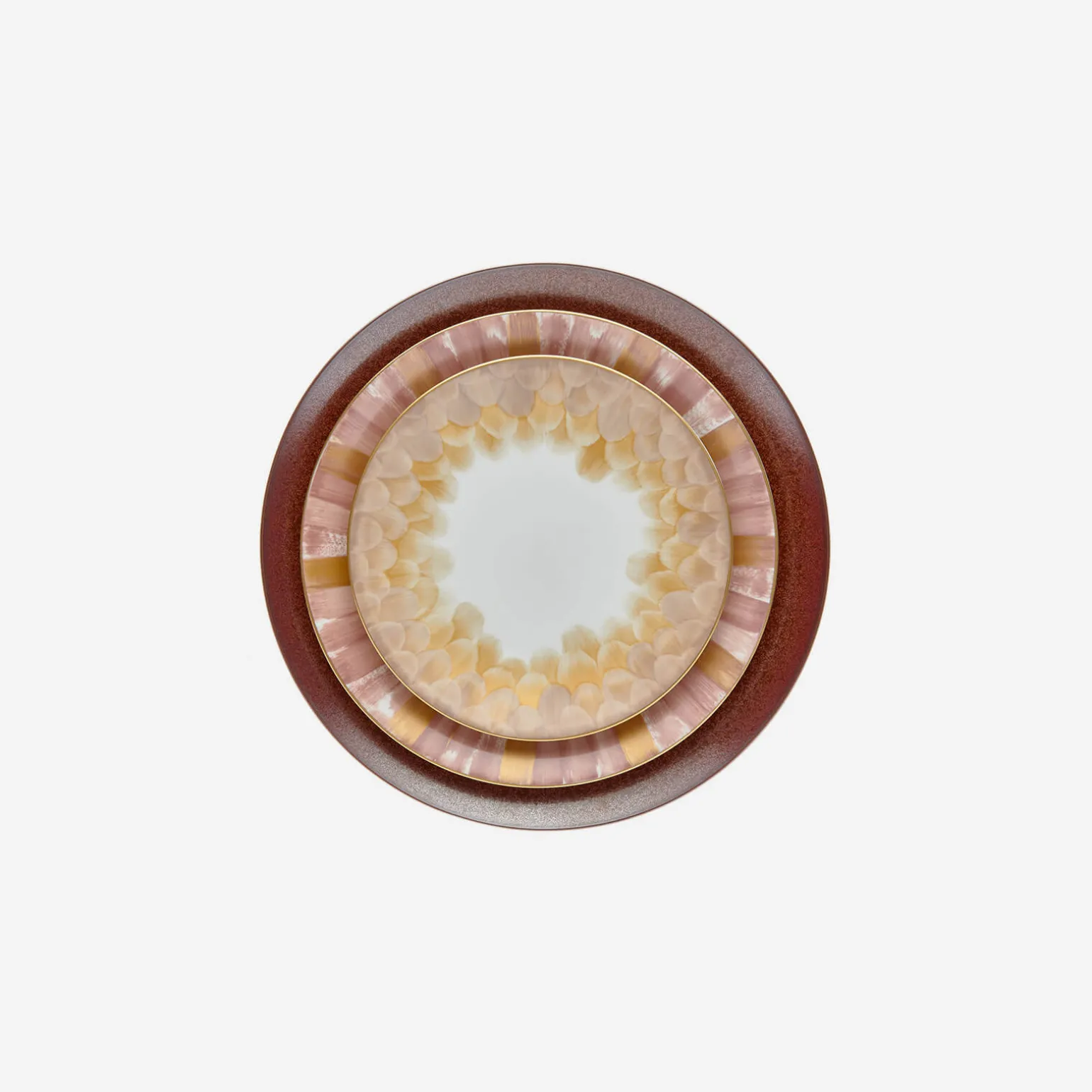 cercle_decaille_gold_dess_2.webp Cercle d'Ecaille Gold Dessert Plate