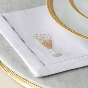 Champagne Cocktail Napkins - Set of Two