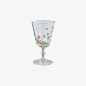 Cherry Blossom Red Wine Glass