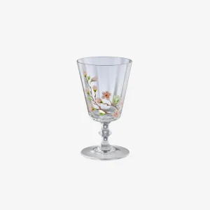 Cherry Blossom White Wine Glass