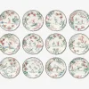 Chinoiserie Soup Plates - Set of 12