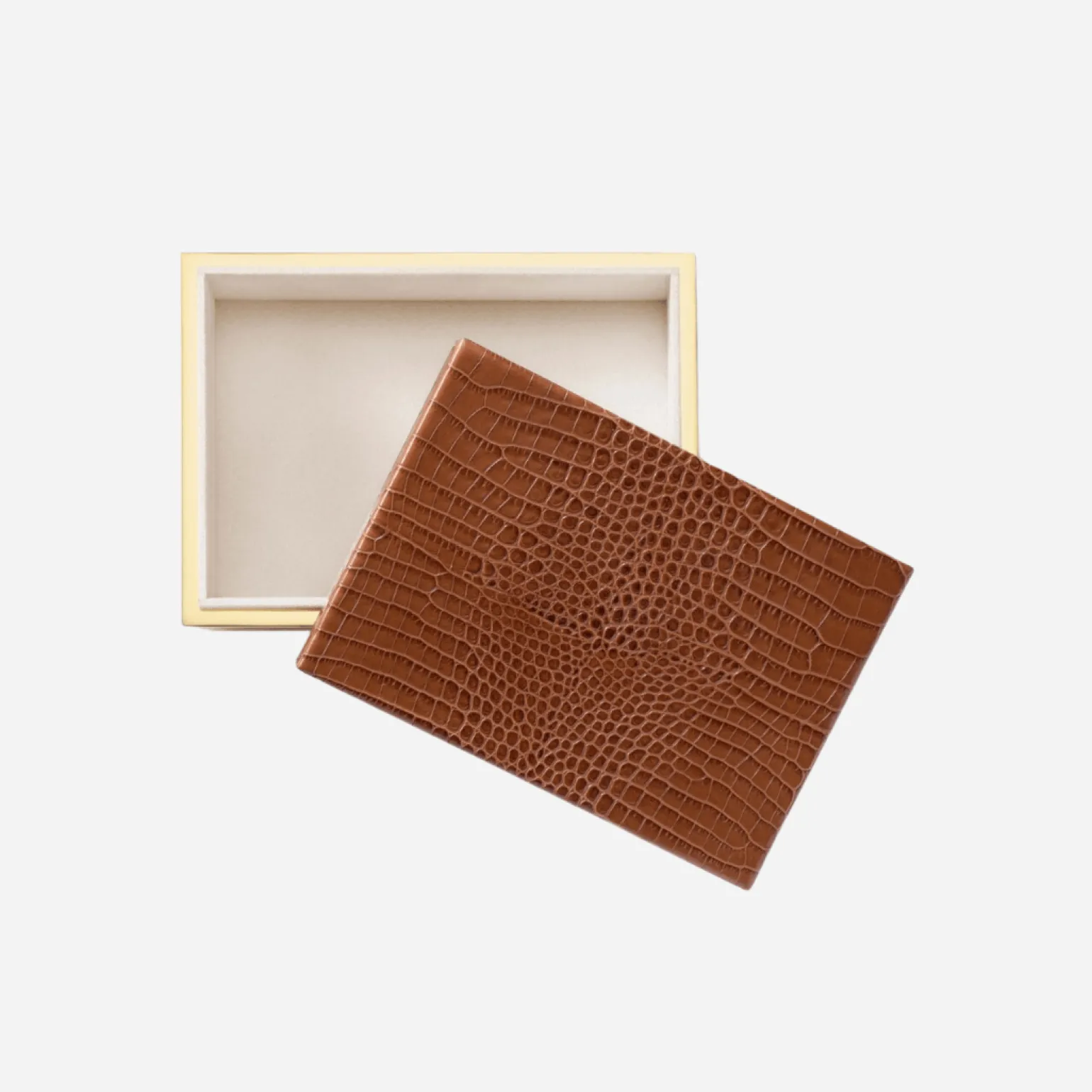 classic_croc_leather_box__1.webp Classic Croc Leather Box Small - Chestnut