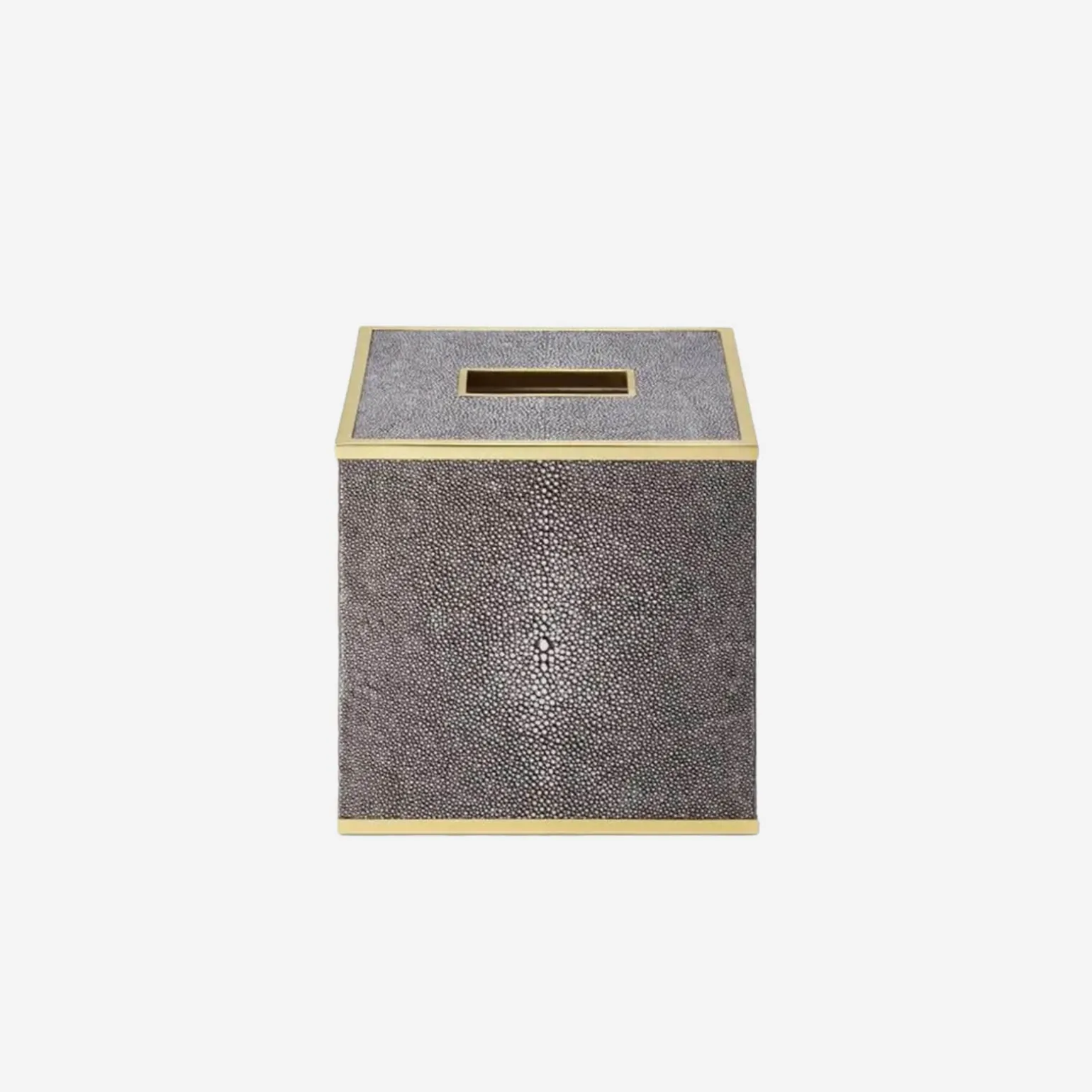 classic_shagreen_tissue_b_1-2.webp Classic Shagreen Tissue Box Cover - Chocolate