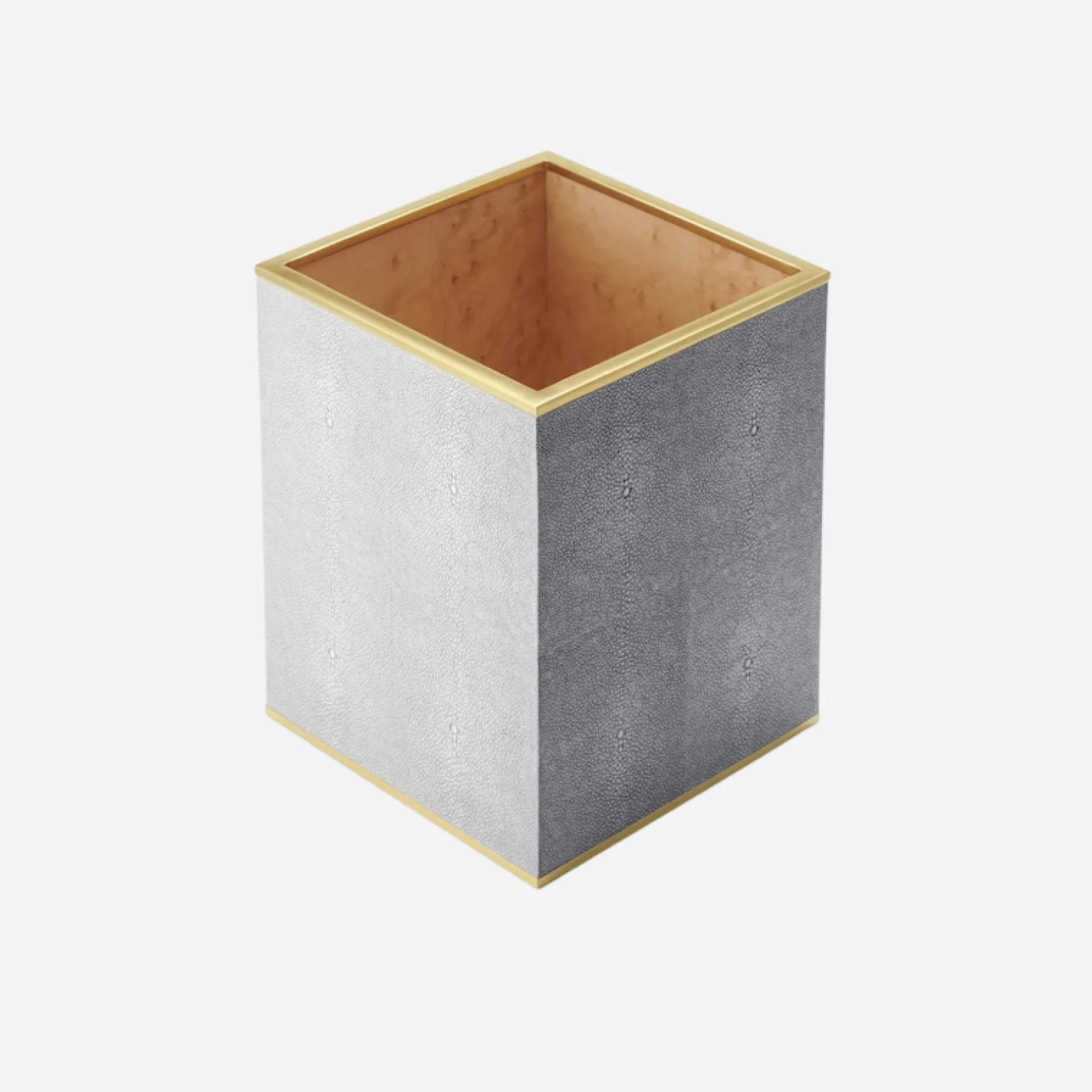 classic_shagreen_waste_ba_2.webp Classic Shagreen Waste Basket - Dove