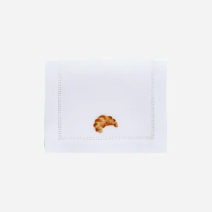 Croissant Cocktail Napkin - Set of 4