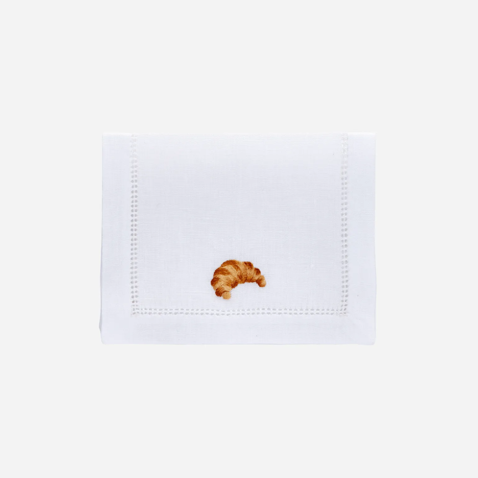 croissant_cocktail_napkin_2.webp Croissant Cocktail Napkin - Set of 4