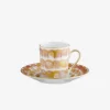 Dahlia Espresso Cup & Saucer Rose
