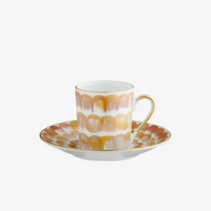 Dahlia Espresso Cup & Saucer Rose